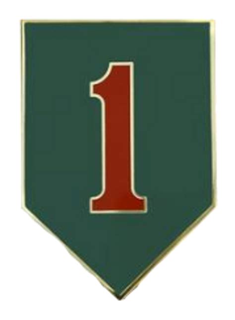 1st Infantry Division Combat Service Identification Badge Csib