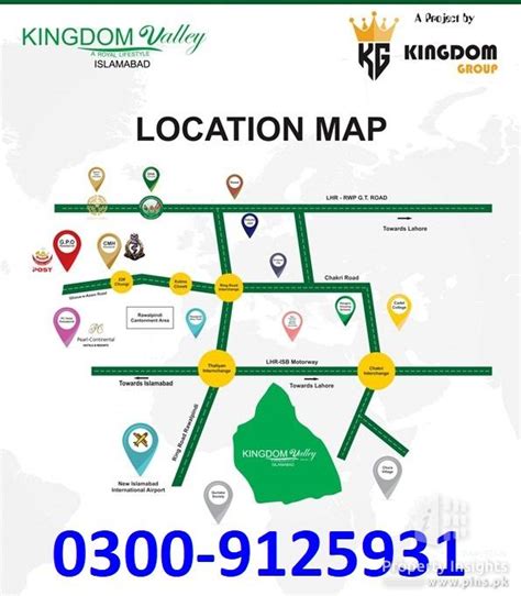 5 Marla Plot For Sale In Kingdom Valley Islamabad Plot For Sale In