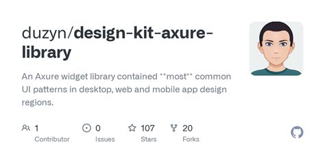 Github Duzyndesign Kit Axure Library An Axure Widget Library