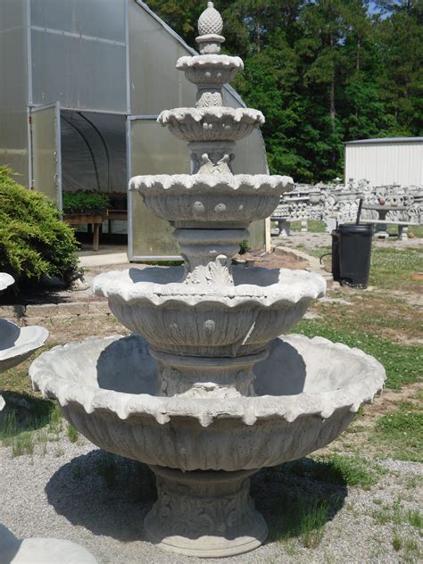 Outdoor Concrete Water Fountains Patio Fountains The