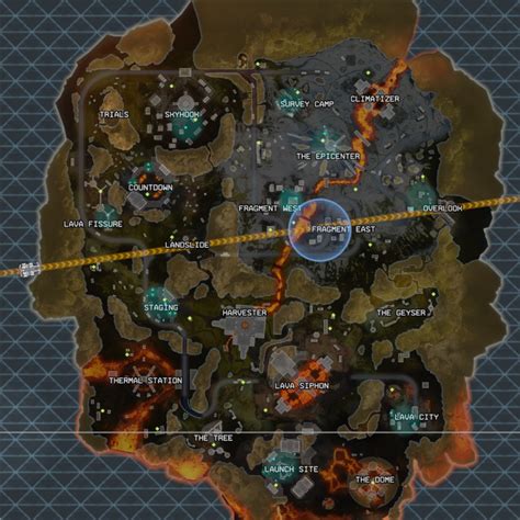 Apex Legends Worlds Edge Map Guide Loot Drops Hot Zones And More