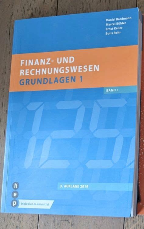 Finanz Und Rechnungswesen Grundlagen Kaufen Auf Ricardo