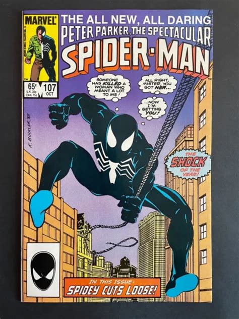 Peter Parker The Spectacular Spider Man 107 Marvel 1985 Comics Nm 19