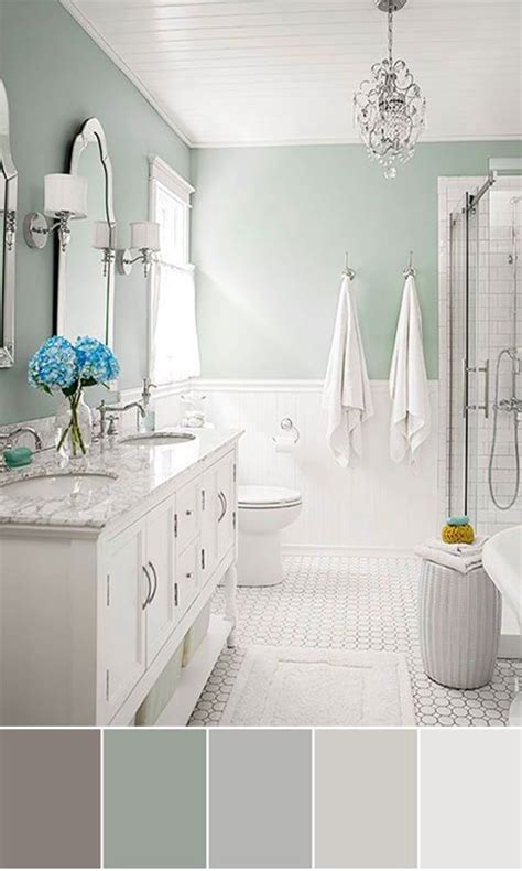 111 World`s Best Bathroom Color Schemes For Your Home Bathroom Color Schemes Budget Bathroom