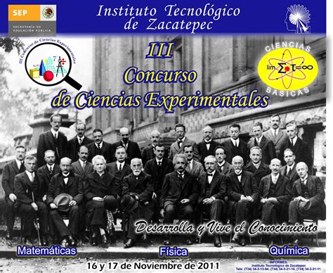 It De Zacatepec Iii Concurso De Ciencias Experimentales