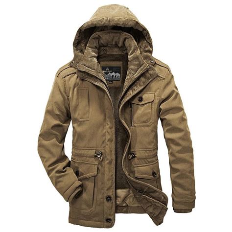 Winter Jacket Men Thickening Casual Cotton Padded Jackets