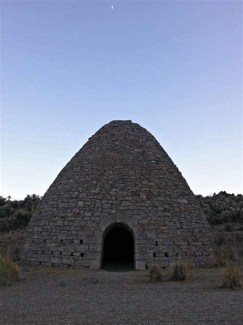Oven At Sunset Ward Charcoal Ovens State Historic Park Nevada