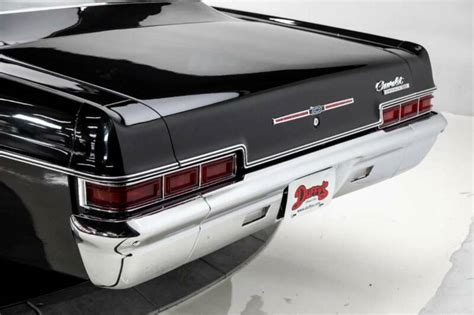 1966 Chevrolet Impala Ss 427425 Horse Manual 4 Speed Coupe Tuxedo