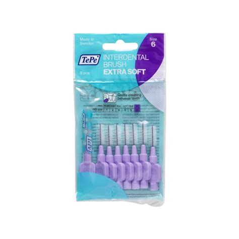 Buy Tepe Extra Soft Interdental Brushes Purple Pharmacy2u