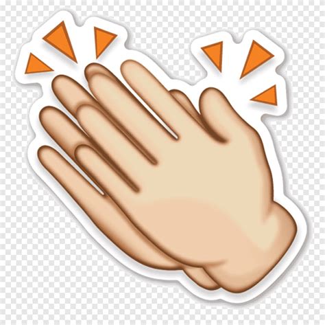 Free Download Clapping Hands Sticke Emoji Sign Sticker Gestures