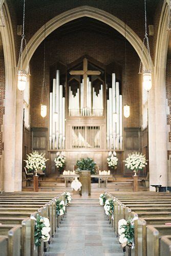 Like the idea of flowers and tying them to the pews. 45 Breathtaking Church Wedding Decorations | Wedding Forward