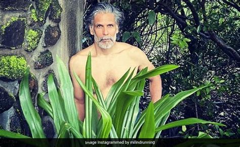 milind soman running without clothes at goa beach on his birthday photo viral milind soman ने