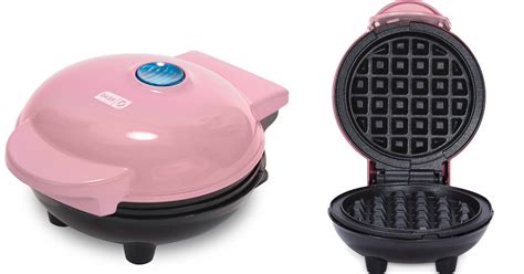 Pink Mini Waffle Maker On Sale For 799 Reg 15 Daily Deals And Coupons