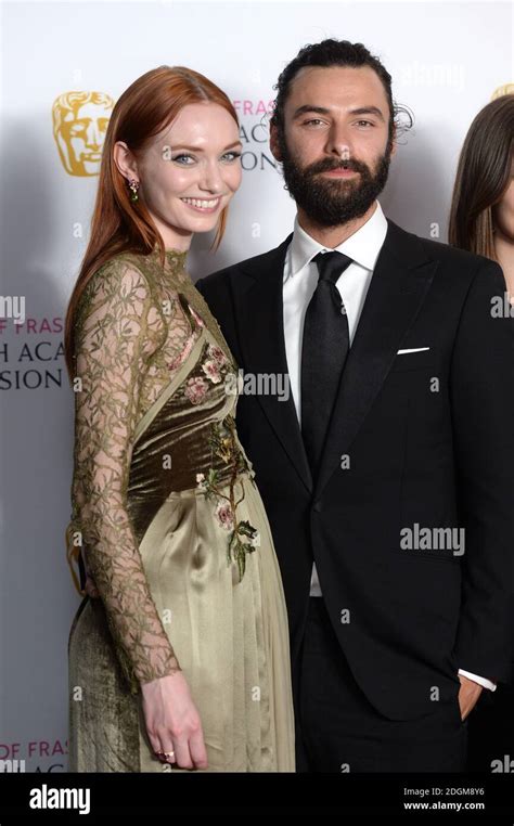 Eleanor Tomlinson And Aiden Turner In The Press Room At The House Of
