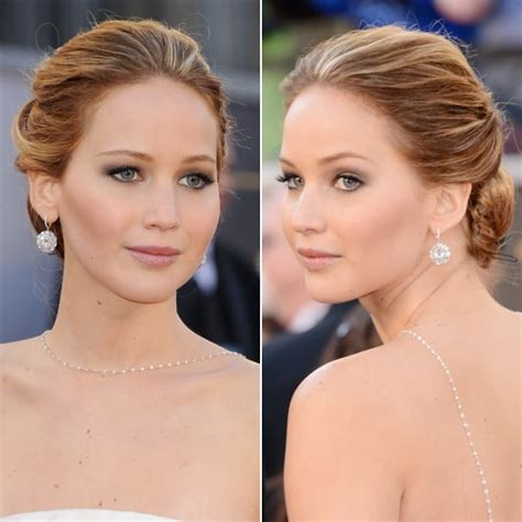 Jennifer Lawrence Oscars 2013 Hair Popsugar Beauty