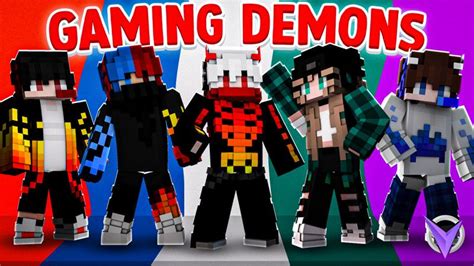Gaming Demons By Team Visionary Minecraft Skin Pack Minecraft