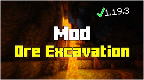 How To Install Ore Excavation Mod In Minecraft 1192 2023 Youtube