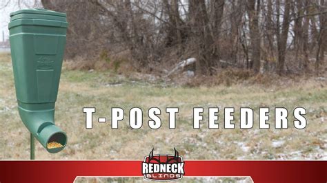 The Redneck T Post Feeder Introduction Youtube