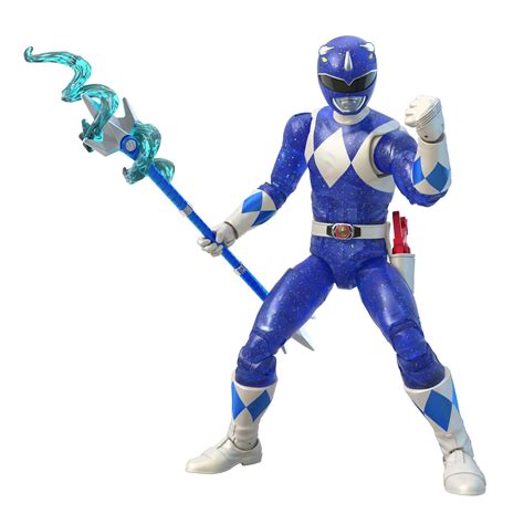 Hasbro Pulse Power Rangers Lightning Collection Metallic Blue Ranger