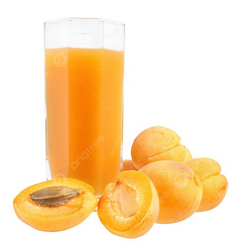 Apricot Close Up Sweet Food Colored Cut Beverages Png Transparent