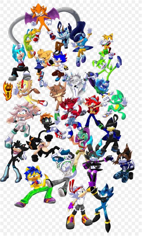 Sonic The Hedgehog Character Fan Art