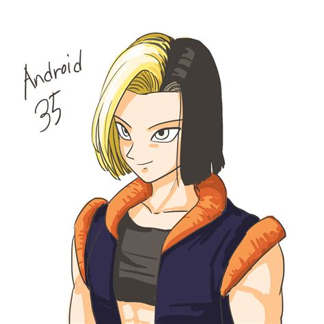 Dragon Ball Fusion Android 35 By Papersmell On Deviantart