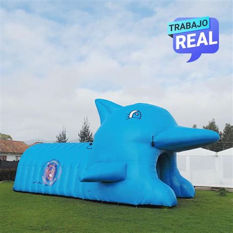 Túnel Con Figura Inflable Con Motor Aeroinflables