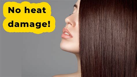 🆕 Straighten Hair Naturally Without Heat 👉 How To Straighten Your Hair