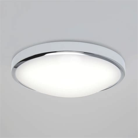 A ceiling light placed at the centre of the room will illuminate all the room and you'll be able to use all the corners of the room and doing the cleaning up how to choose the right bathroom ceiling light? Astro 7411 Osaka Sensor LED Chrome Bathroom Ceiling Light