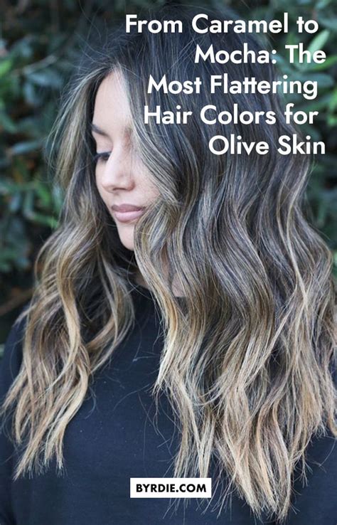 The Best Hair Colors For Olive Skin From Caramel To Mocha Hair Color