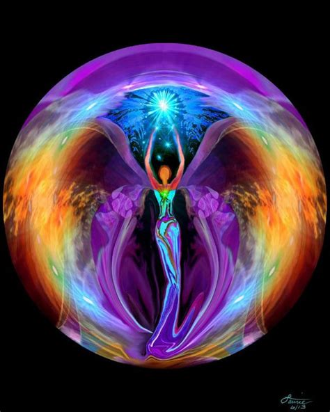 Chakra Art Rainbow Reiki Energy Art Angel Healing By