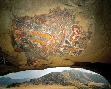 Painted Cave Art Of The Chumash Indians Indigenous Peoples Of Southern