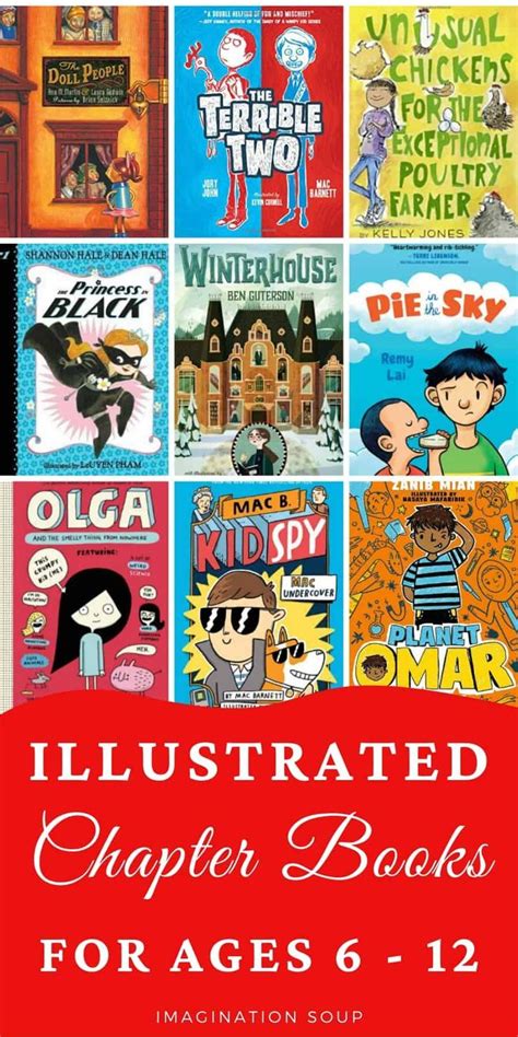 45 Popular Illustrated Chapter And Middle Grade Books For Kids