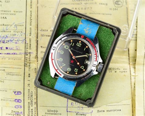 time capsule vostok komandirskie limited series watch “zakaz mo cccp”