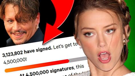 Remove Amber Heard Petition Crosses 3 Million Signatures She Panics