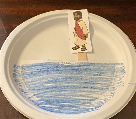 Jesus Walks On Water Craft Free Printable Jesus Immediately Reached Out