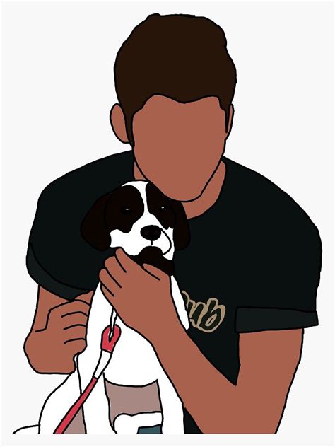 Zayn Malik And Dog Sticker Sticker By Sorchaworks In 2020 Dog Stickers Stickers Zayn