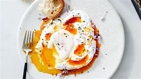 Poached Eggs With Yogurt And Spicy Butter Recipe Martha Stewart