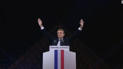 French Election Macron Defeats Le Pen Cnn
