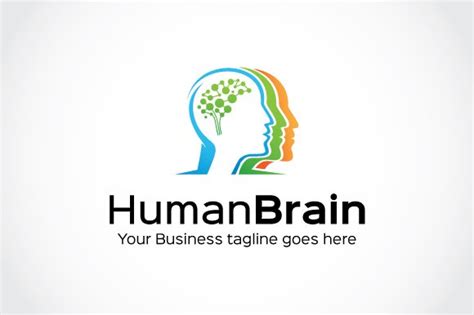 Human Brain Logo Template ~ Logo Templates ~ Creative Market