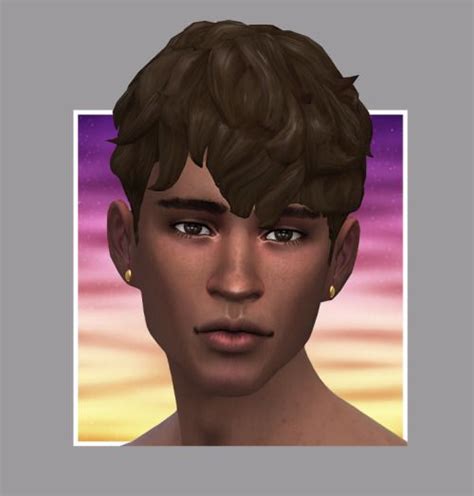 Jimmy Male Hair Wistfulpoltergeist The Sims 4 Cabelos Maxis E
