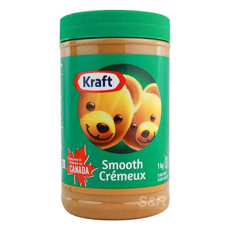 Kraft Smooth Cremeux Peanut Butter 1kg