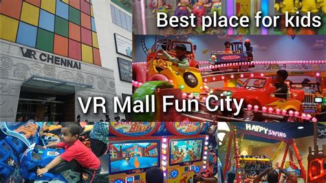 Fun City At Vr Mall Chennai Best Place For Kids Youtube
