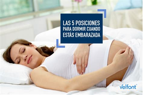 Las 5 Posiciones Para Dormir Cuando Estás Embarazada Velfont