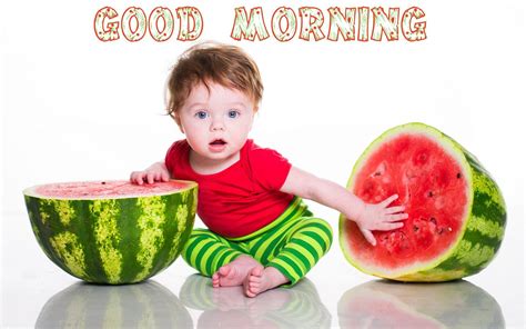 Good Morning Wishes With Baby Pictures Images Page 22
