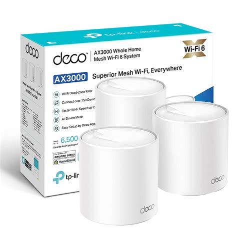 Buy Tp Link Deco X50 Ax3000 Whole Home Ai Driven Mesh Wi Fi 6 System