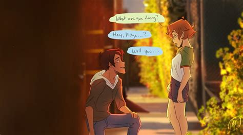 Lance About To Propose To Pidge In Marriage From Voltron Legendary