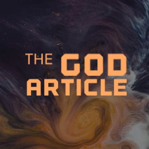 The God Article With Mark Sandlin