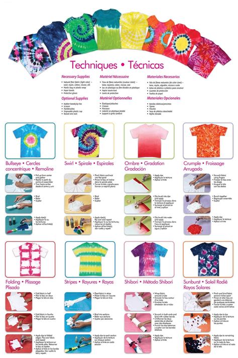Tie Dye Folding Techniques With Pictures Pdf Llconsidered