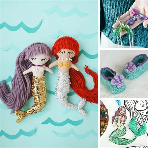 37 Fabulous Diy Mermaid Crafts To Make You Feel Like Youre Under The Sea